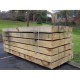 New Oak Railway Sleepers 250mm x 125mm x 2.4m